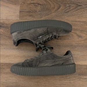 suede puma fenty sneakers